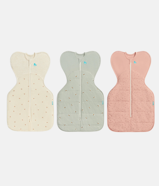 Swaddle up Starter Bundle 1.5 | 2.5 TOG | Oat Twigs | Olive Bees | Rose Pebbles