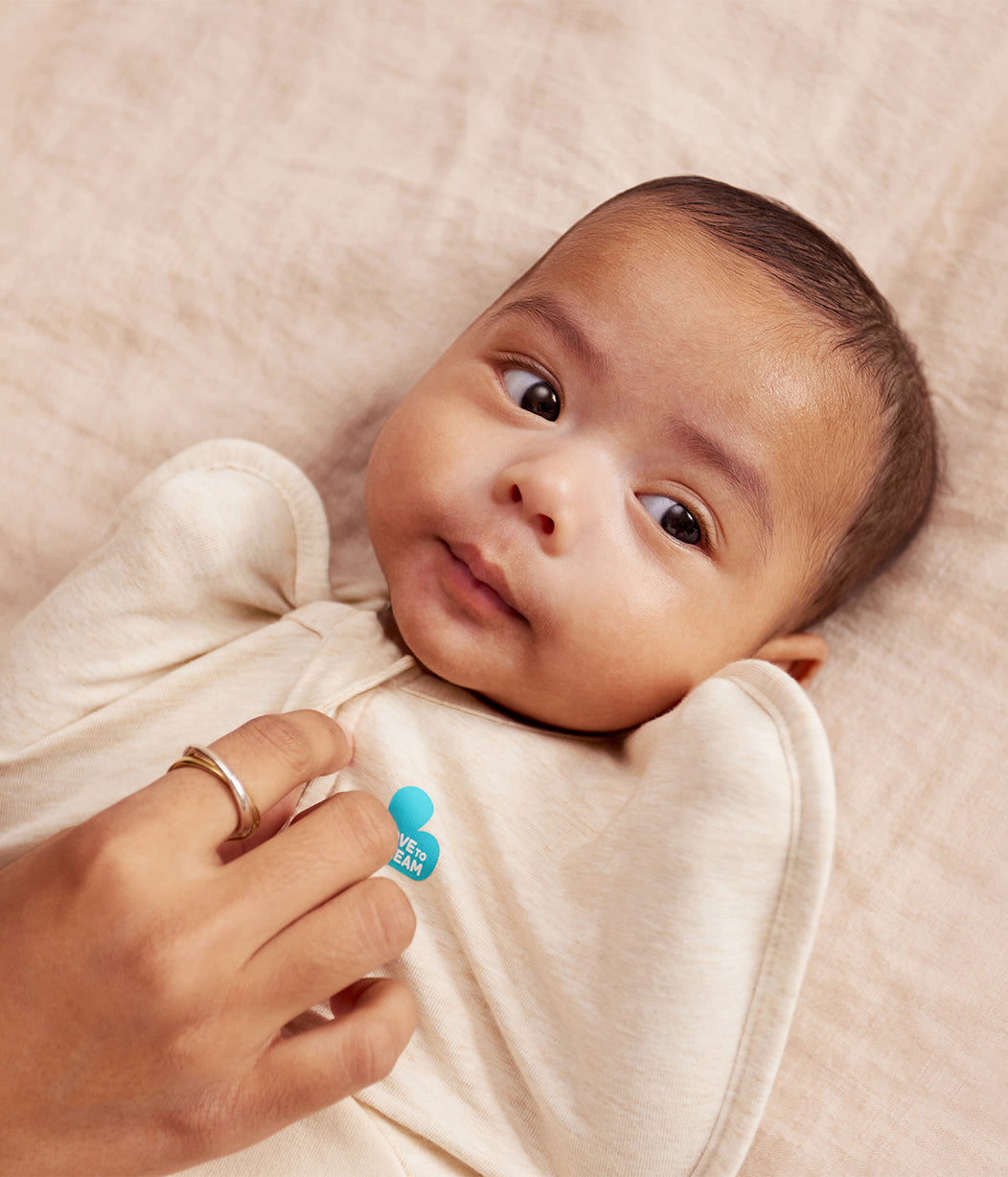 Swaddle Up™ 1.5 TOG Cotton Oatmeal Twigs