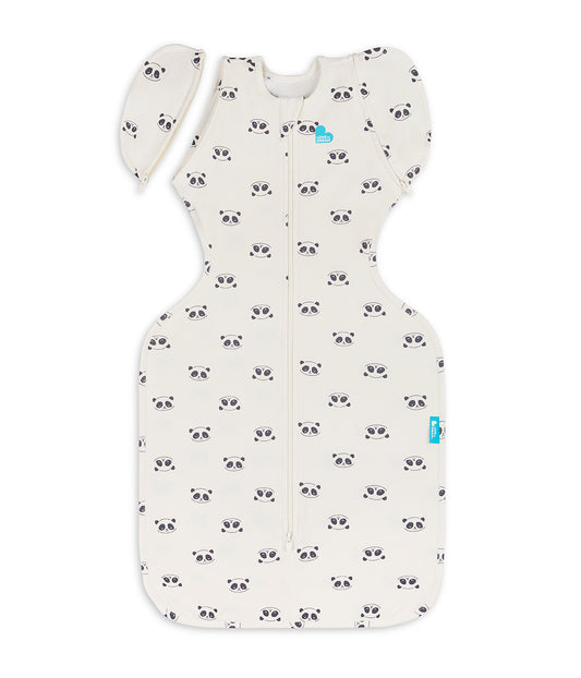Swaddle Up™ Transition Bag 1.0 TOG Cotton Cream Sleepy Pandas