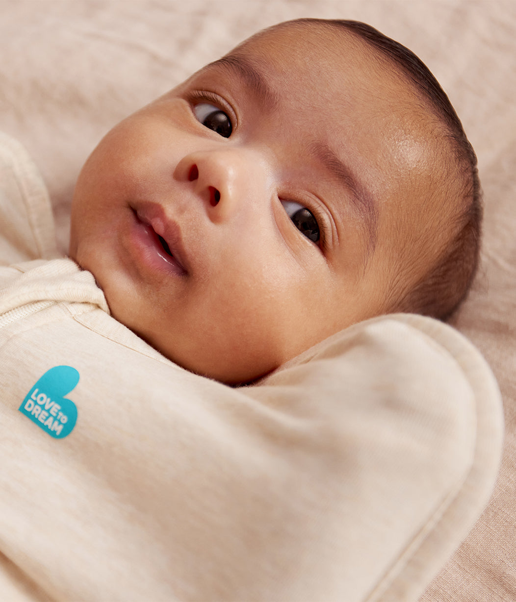 Swaddle Up™ 1.5 TOG Cotton Oatmeal Twigs