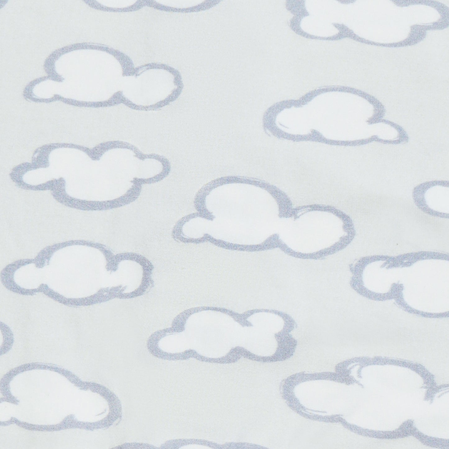 Footless Romper Cotton Gray Daydream