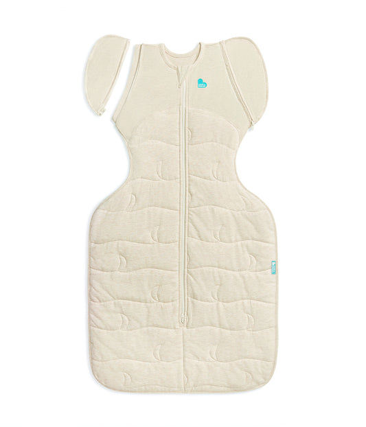 Swaddle Up™ Transition Bag 3.5 TOG Cotton Oatmeal Moon Quilting