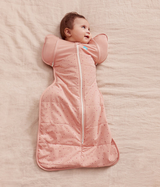 Swaddle Up™ Transition Bag 2.5 TOG Cotton Rose Pebbles