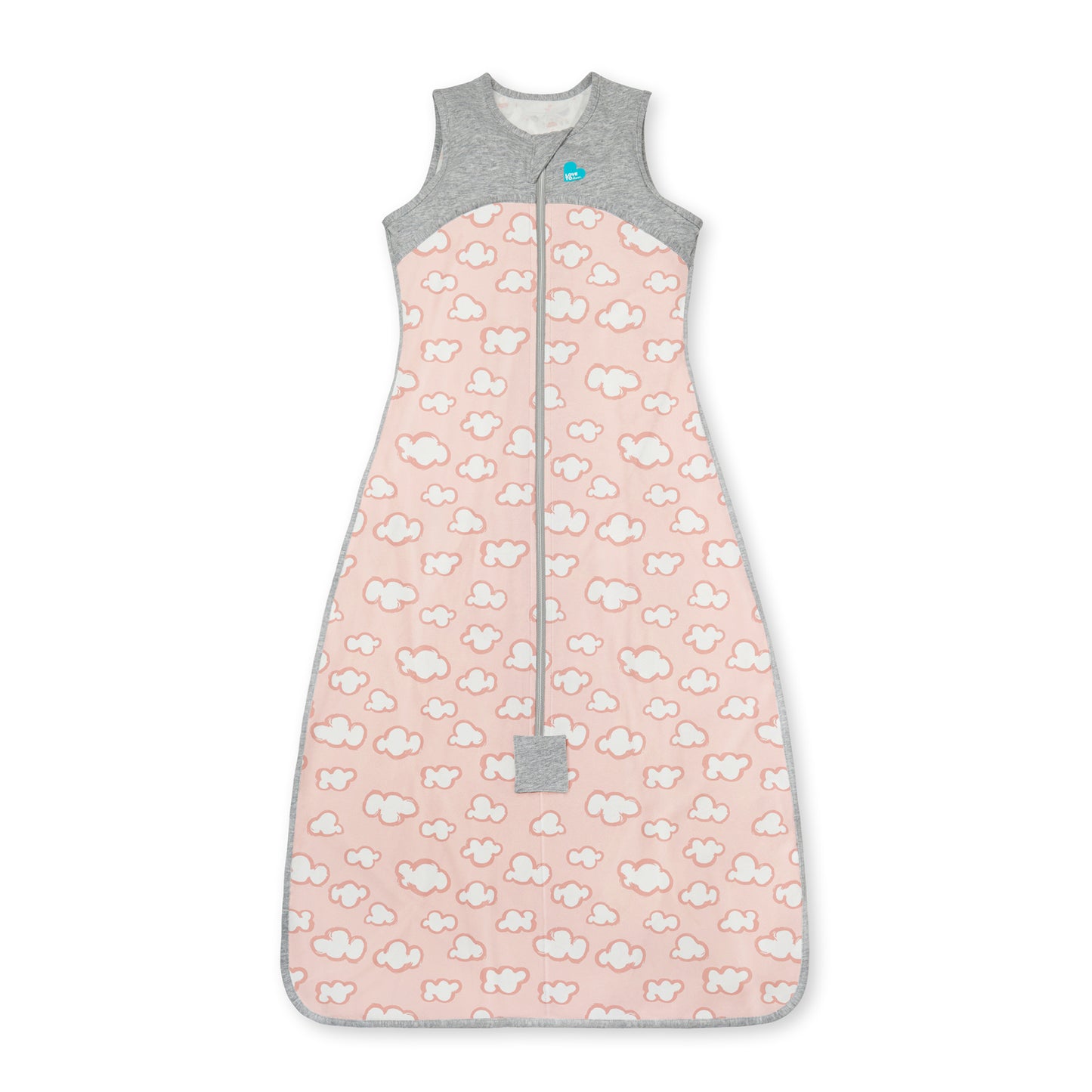 Sleep Bag 0.2 TOG (75-81°F) Dusty Pink Daydream Organic Cotton