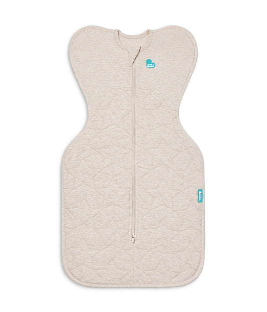 Swaddle Up™ 2.5 TOG Quilted Cotton Oatmeal Marl Starturn Quilted