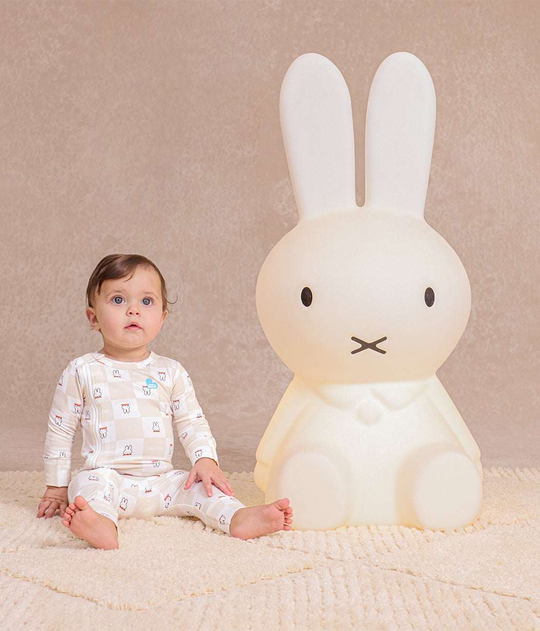 Romper Snug Fit Viscose from Bamboo Birch Miffy Checker