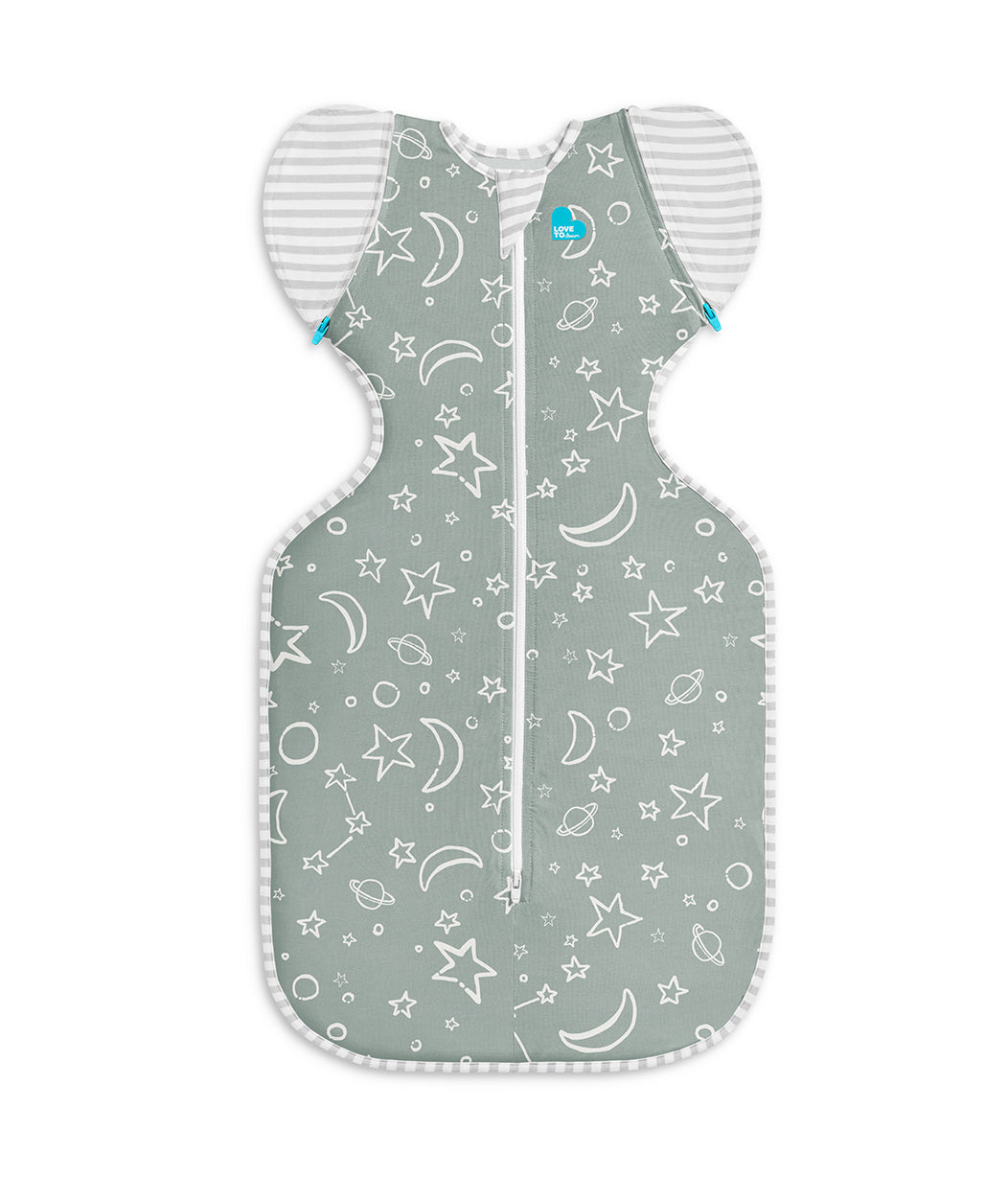 Swaddle Up™ Transition Bag 1.0 TOG Viscose from Bamboo Olive Stars & Moon