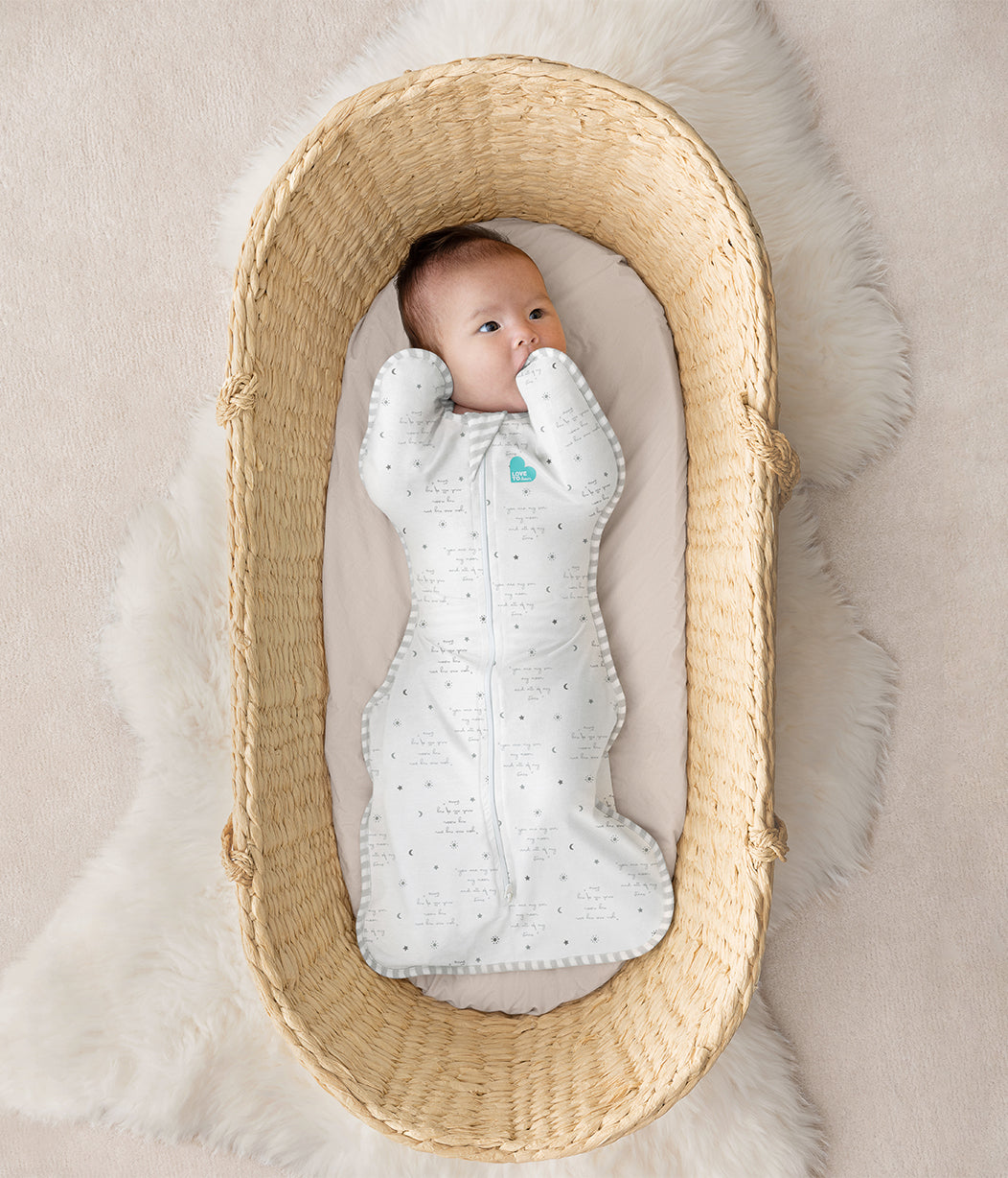 Swaddle Up™ Lite 0.2 TOG You Are My White