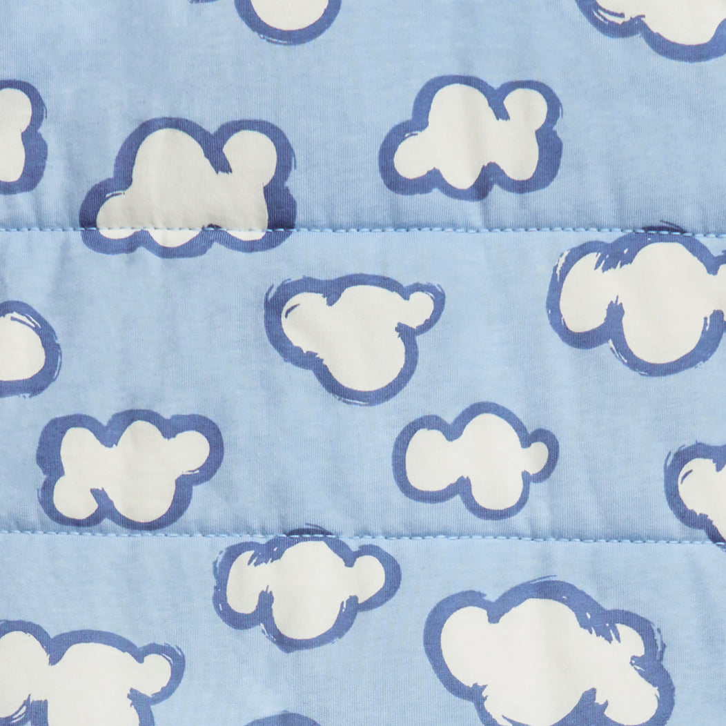 Sleep Bag Long Sleeve 2.5 TOG Cotton Blue Daydream