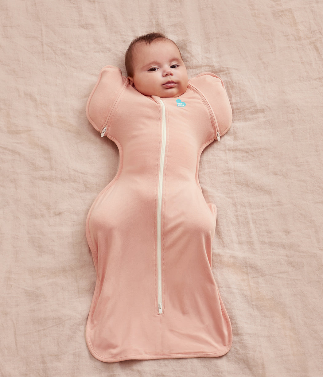Swaddle Up™ 2-in-1 Transition Bag 0.2 TOG Viscose from Bamboo Blush
