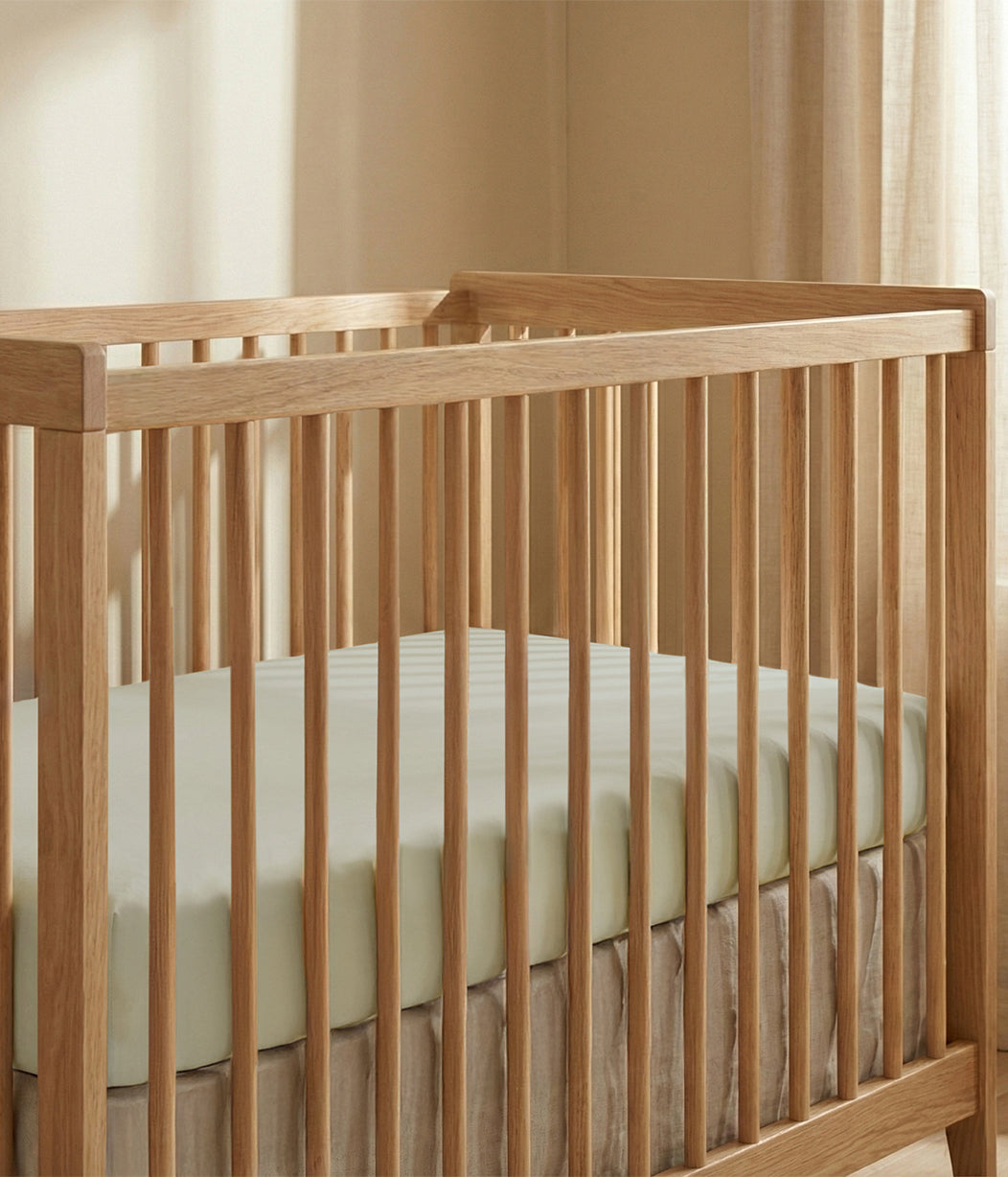 HushDry™ 2-in-1 Waterproof Fitted Crib Sheet Viscose from Bamboo Sage