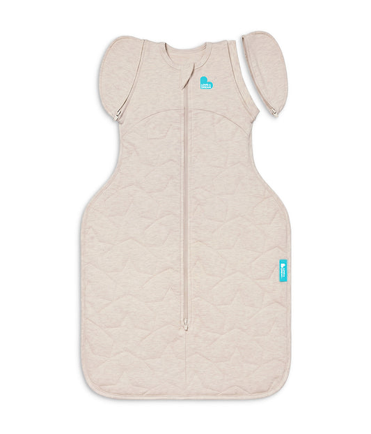 Swaddle Up™ 2-in-1 Transition Bag 2.5 TOG Quilted Cotton Oatmeal Marl Starturn Quilted