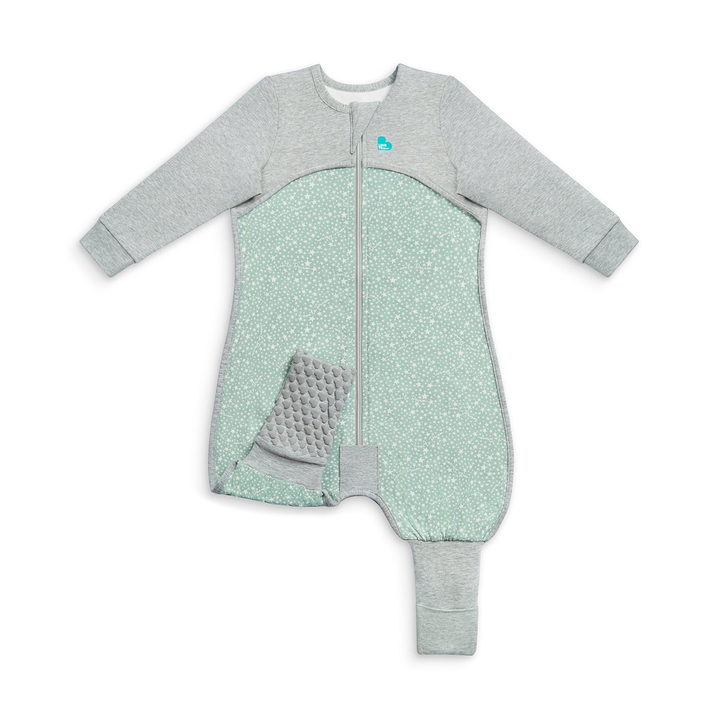 Sleep Suit Long Sleeve 1.0 TOG (68-75°F) Olive Stardust Original Cotton