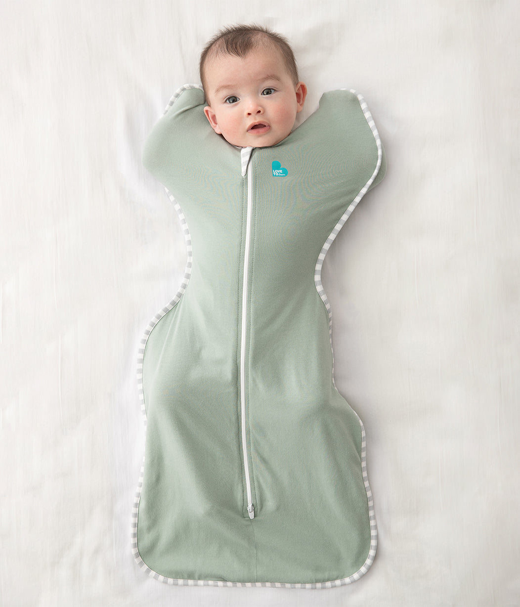 Swaddle Up™ 0.2 TOG (75-81°F) Olive Cotton