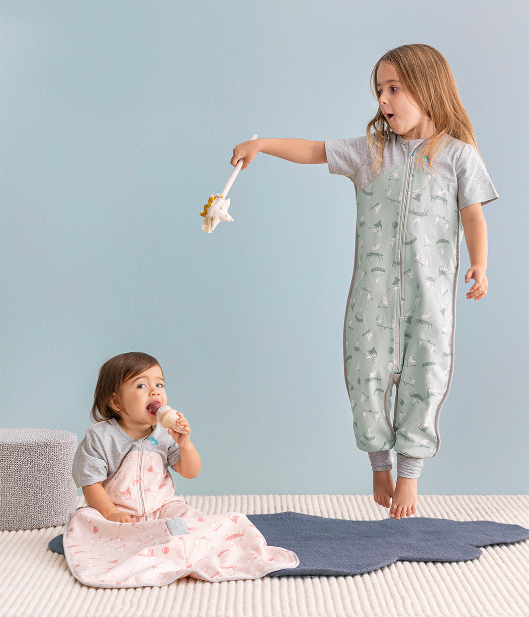 Sleep Suit Mild Organic Daredevil Bunny Olive