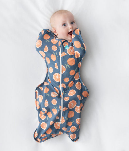 Swaddle Up™ 1.0 TOG Cotton Denim Sweet Dreams