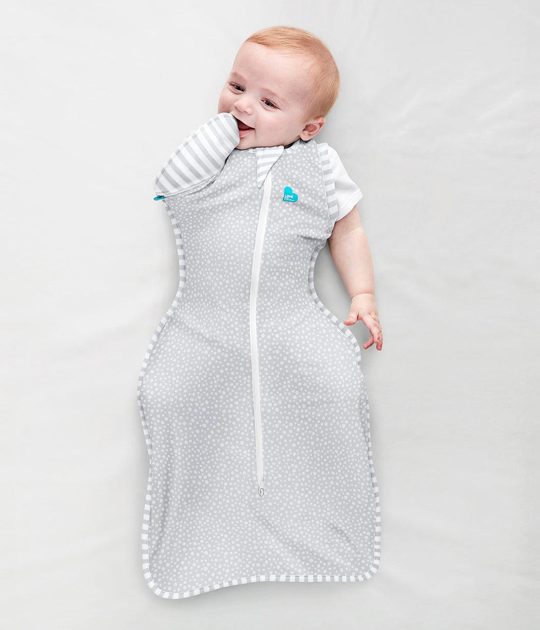 Swaddle Up™ Transition Bag Bamboo 1.0 TOG Gray Dot