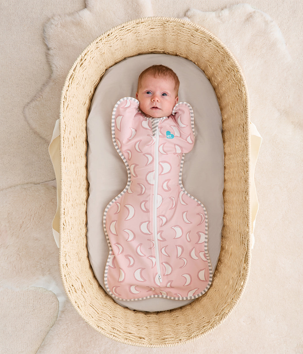 Swaddle Up™ 1.0 TOG Cotton Dusty Pink Eclipse