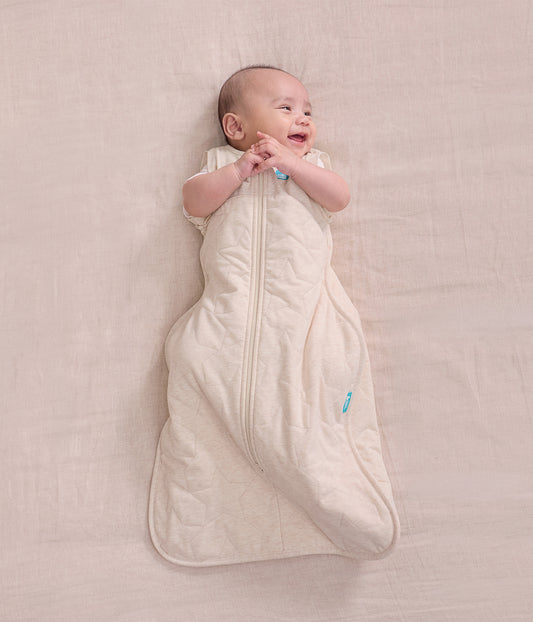 Swaddle Up™ 2-in-1 Transition Bag 2.5 TOG Quilted Cotton Oatmeal Marl Starturn Quilted