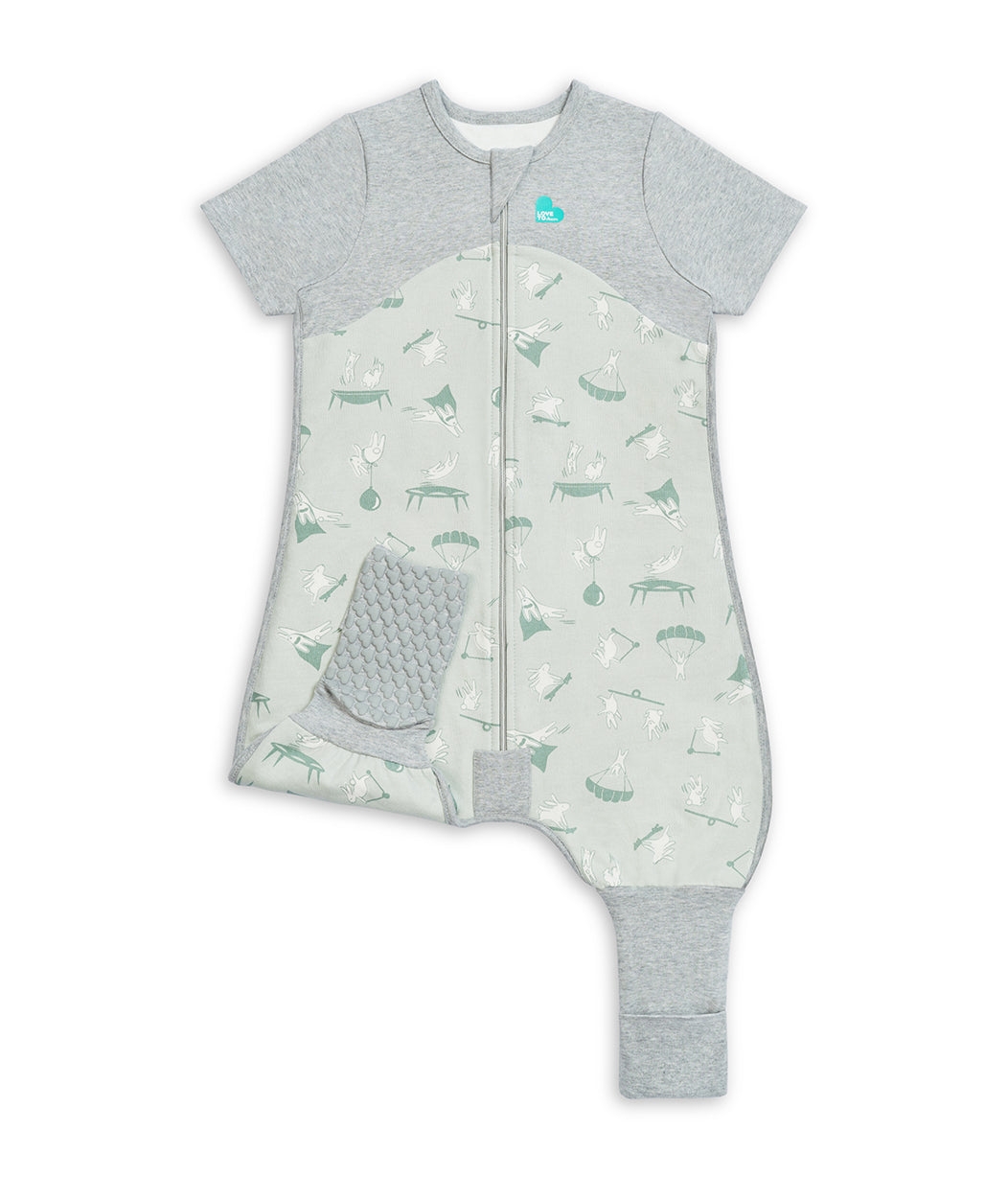 Sleep Suit Mild Organic Daredevil Bunny Olive