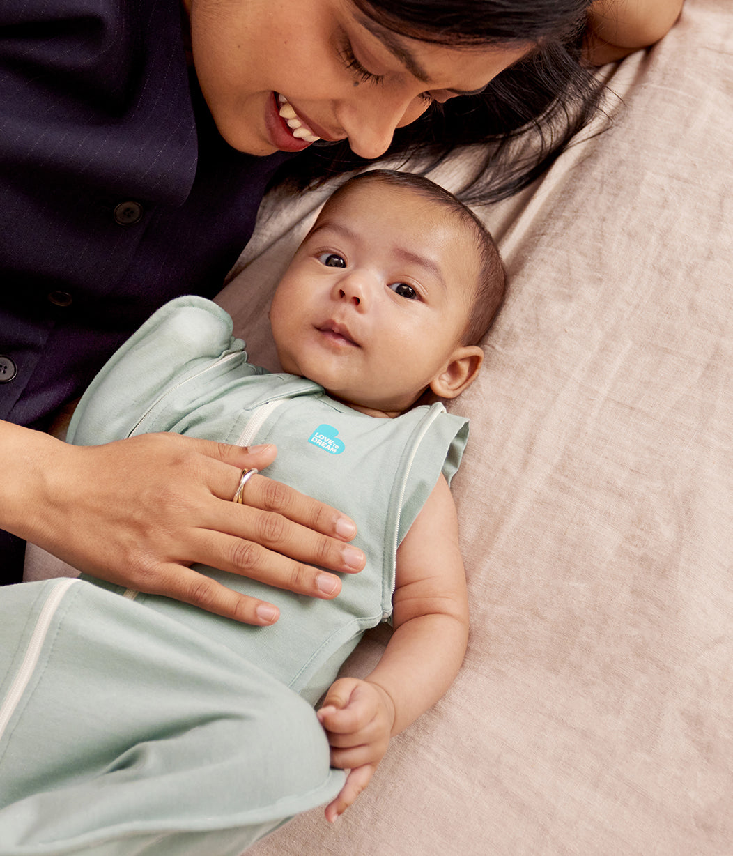Swaddle Up™ 2-in-1 Transition Bag 0.2 TOG Viscose from Bamboo Olive