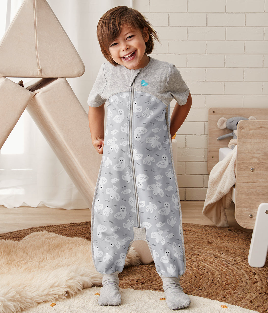 Sleep Suit Mild Organic Gray Doves