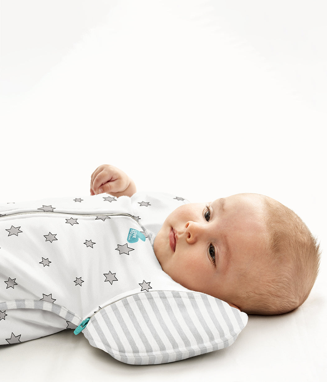 Swaddle Up™ Transition Bag Bamboo Lite 0.2 TOG Cream Superstar