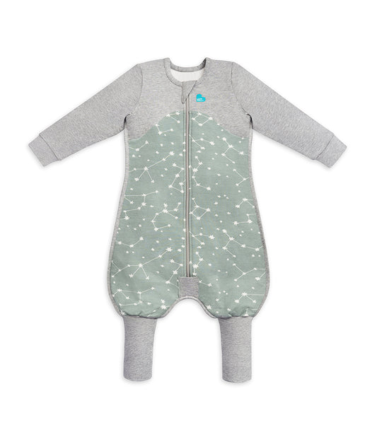 Sleep Suit Long Sleeve 1.0 TOG Organic Cotton Olive Stellar