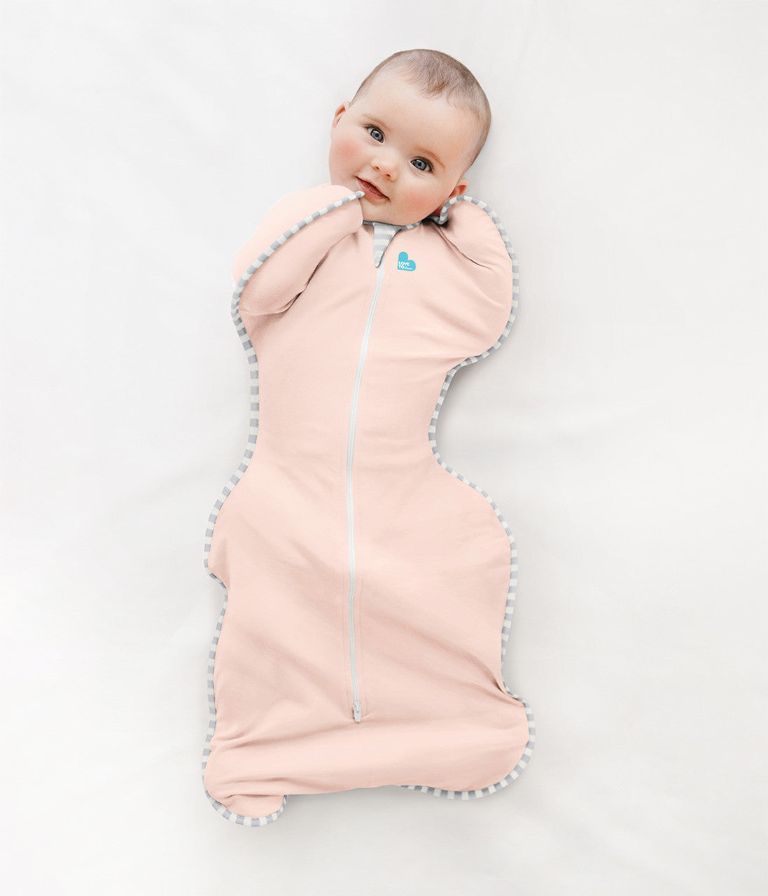 Swaddle Up™ 0.2 TOG (75-81°F) Rose Cotton