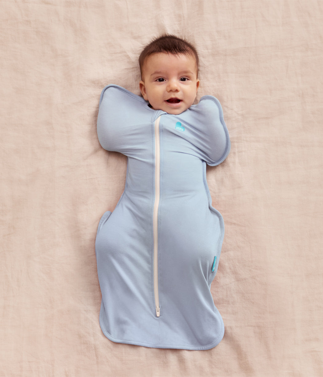 Swaddle Up™ 0.2 TOG Viscose from Bamboo Mist Blue