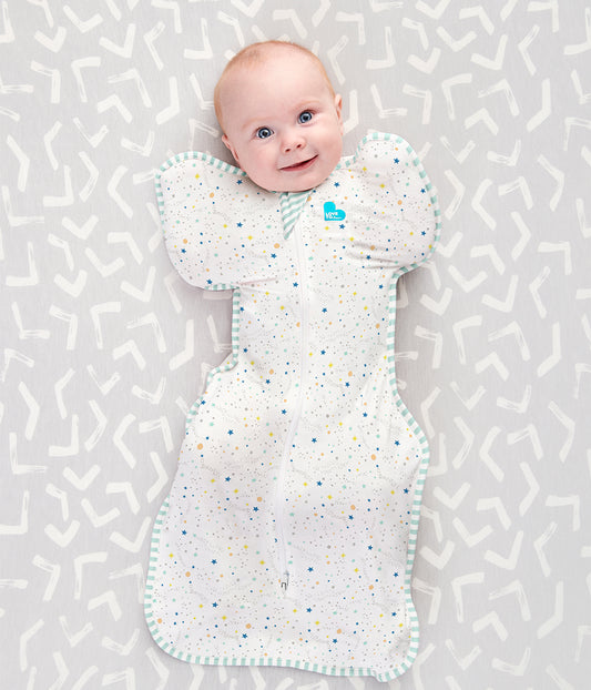 Swaddle Up™ 0.2 TOG Organic Cotton Cream Constellation