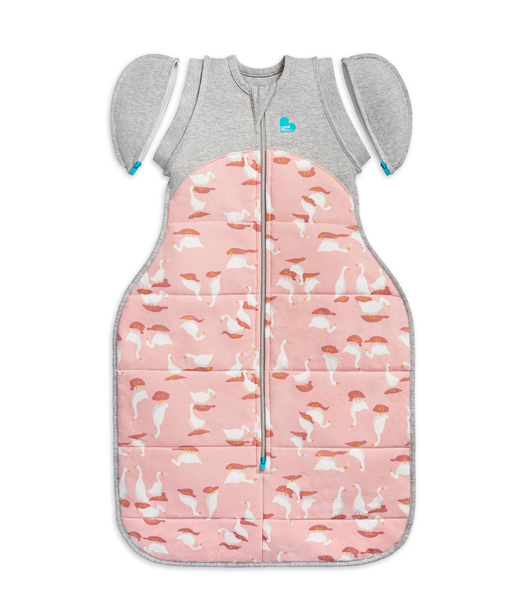 Swaddle Up™ Transition Bag Warm 2.5 TOG Silly Goose Pink