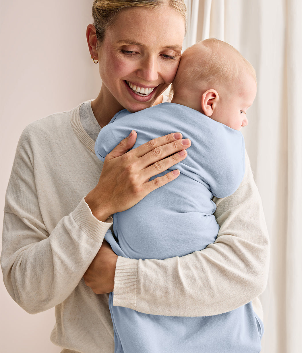 Swaddle Up™ 0.2 TOG Viscose from Bamboo Mist Blue