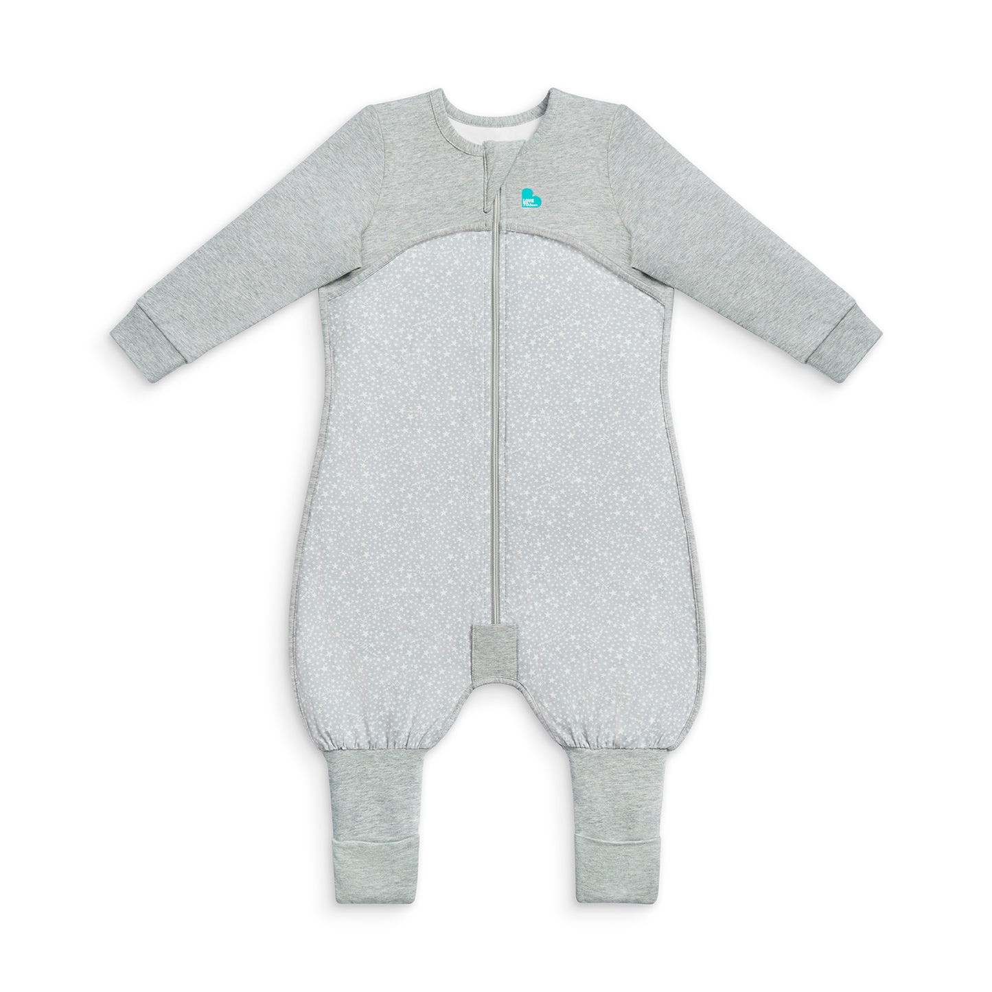 Sleep Suit Long Sleeve Original Stardust Gray