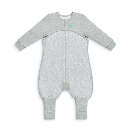 Sleep Suit Long Sleeve 1.0 TOG Cotton Gray Stardust