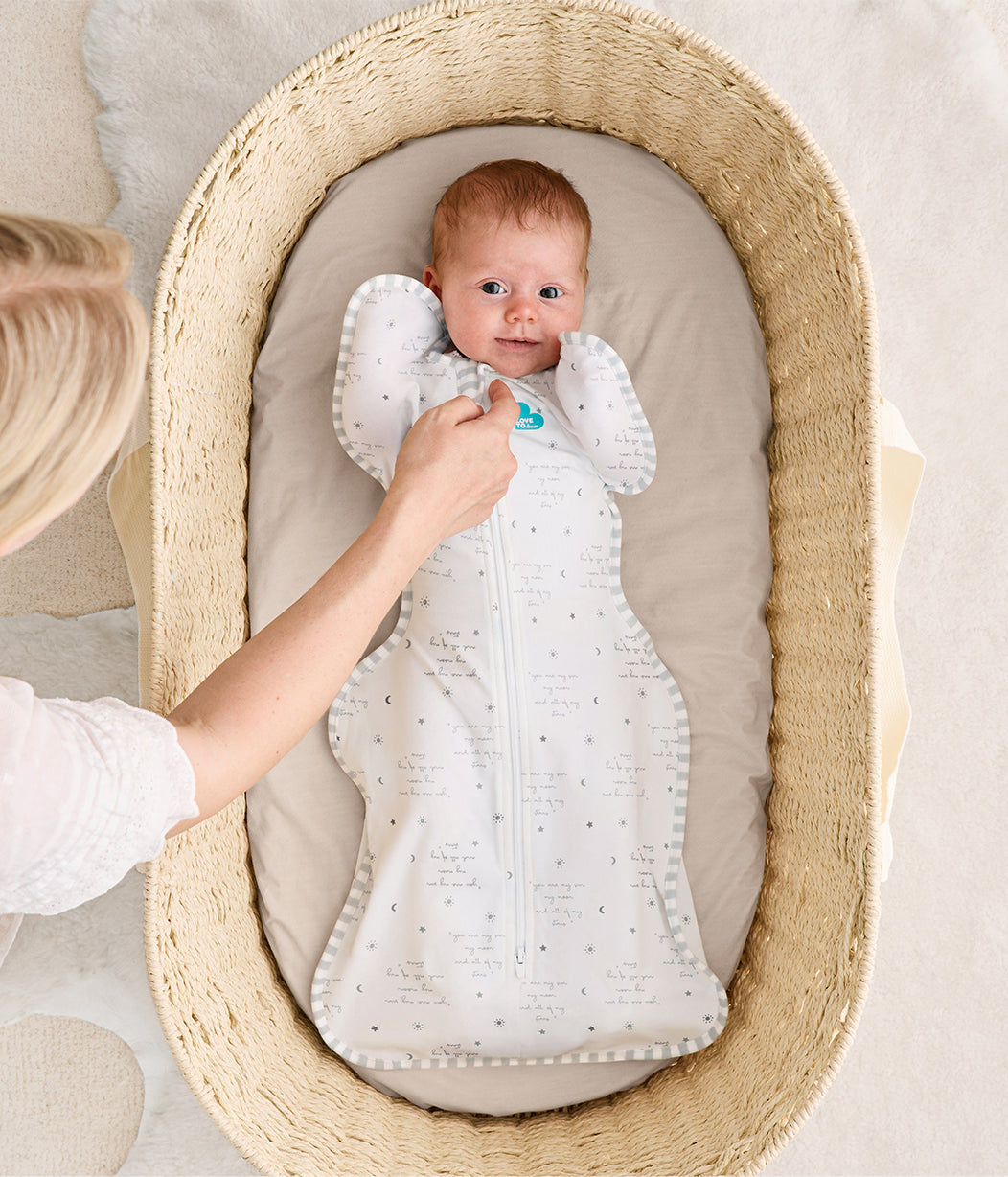 Swaddle Up™ Lite 0.2 TOG You Are My White