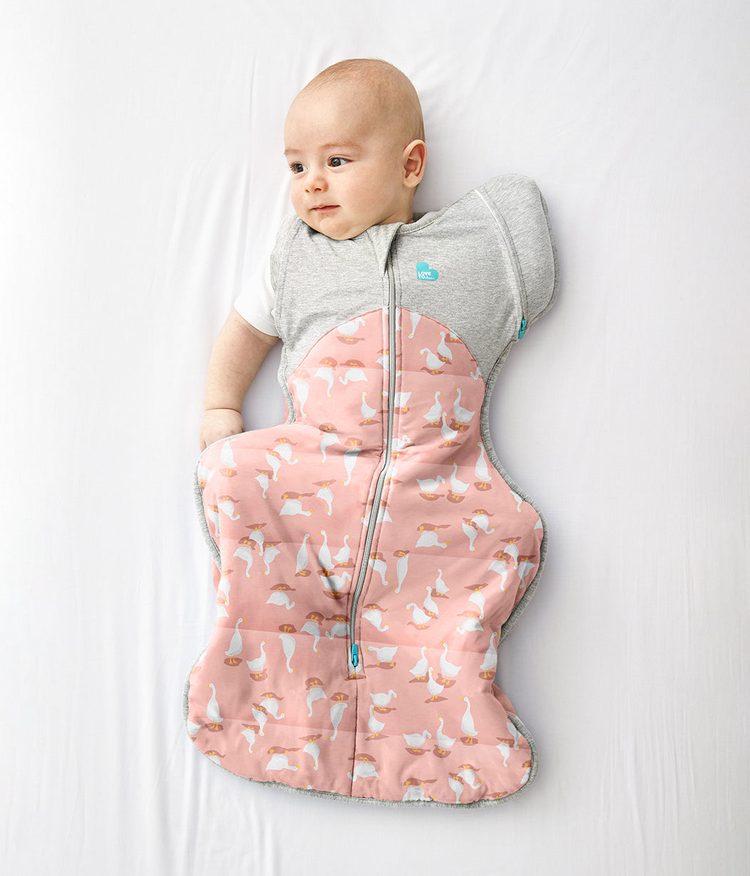 Swaddle Up™ Transition Bag Warm 2.5 TOG Silly Goose Pink