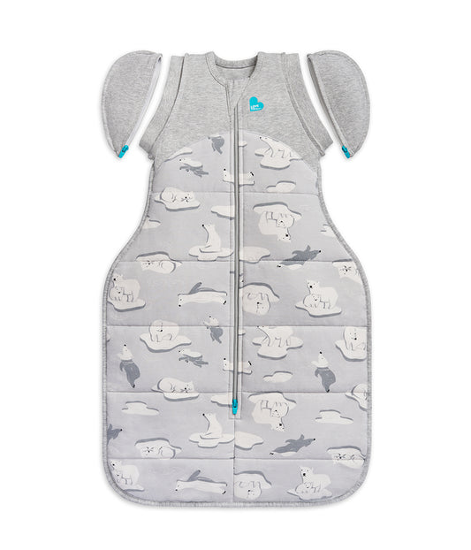Swaddle Up™ Transition Bag 3.5 TOG Cotton Gray South Pole