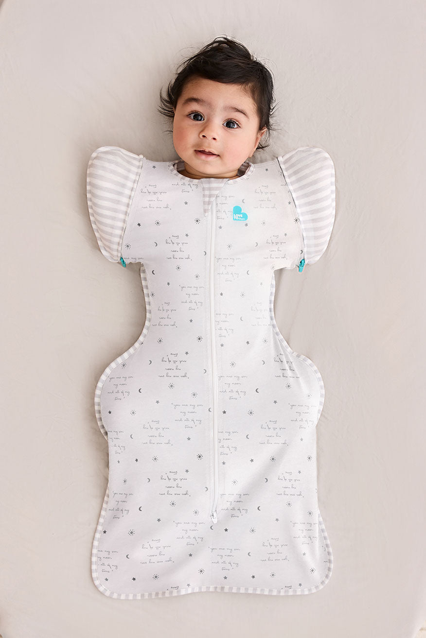 Swaddle Up™ Transition Bag Lite You Are My White