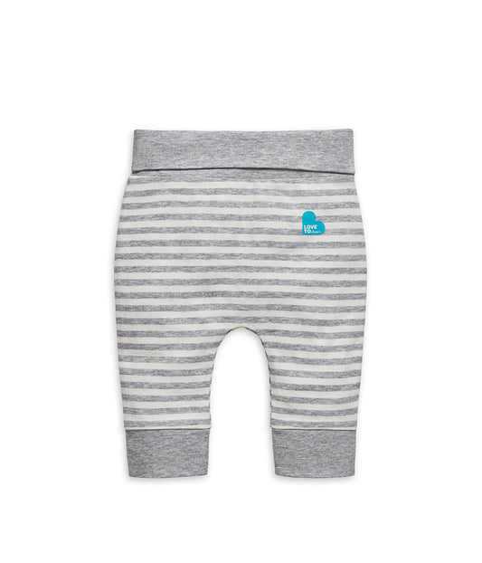 Leggings Cotton Gray Stripe