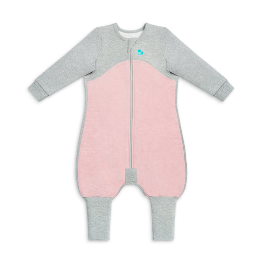 Sleep Suit Long Sleeve 1.0 TOG Organic Cotton Rose