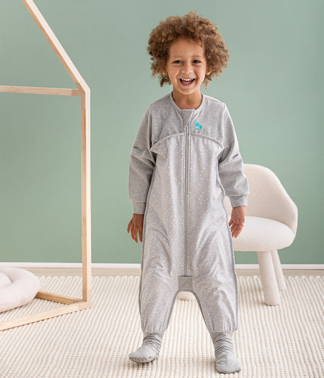 Sleep Suit Long Sleeve Original Stardust Gray