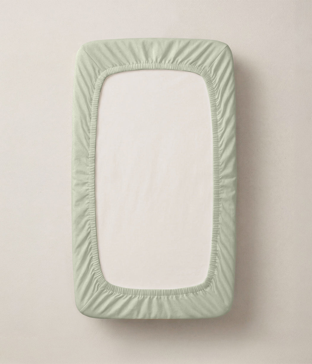HushDry™ 2-in-1 Waterproof Fitted Bedside Crib Sheet Viscose from Bamboo Sage