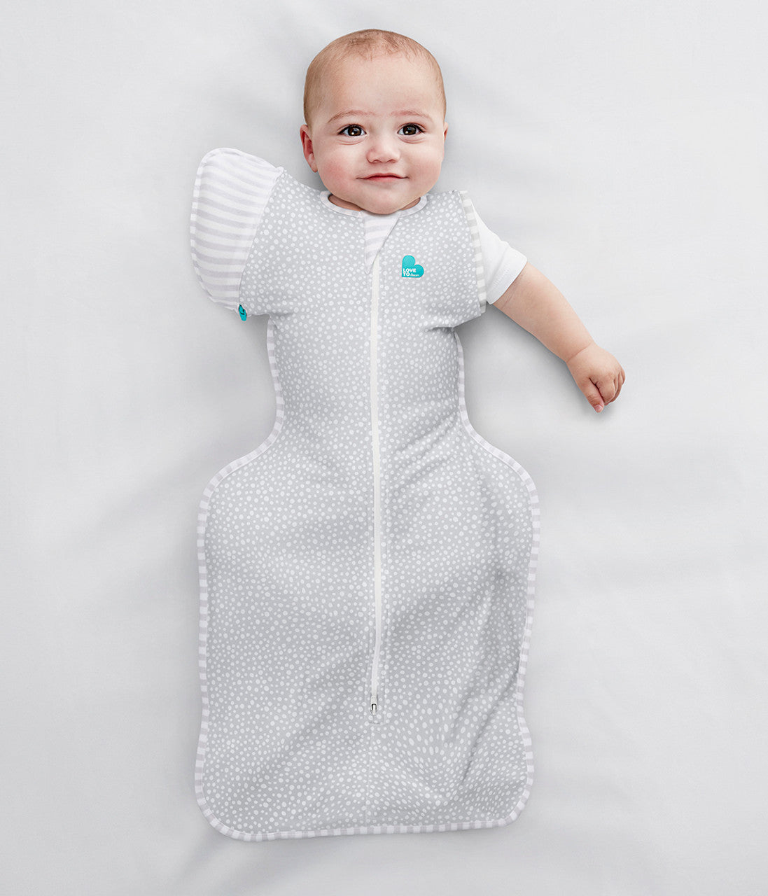 Swaddle Up™ Transition Bag Bamboo 1.0 TOG Gray Dot