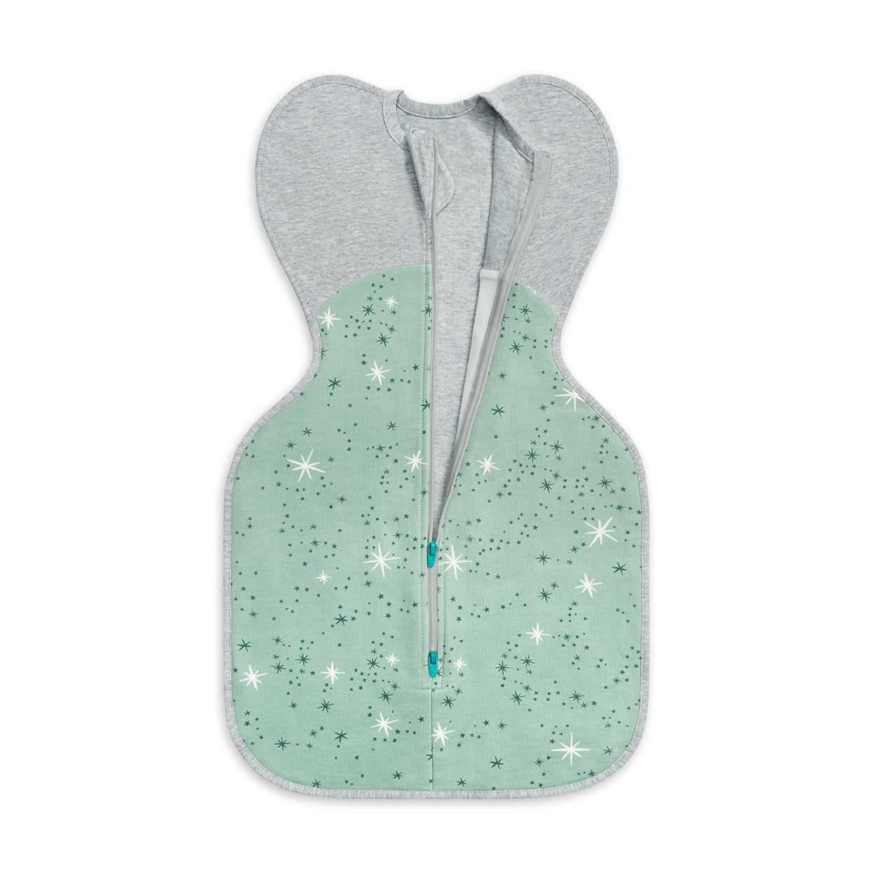 Swaddle Up™ 1.0 TOG (68-75°F) Olive North Star Cotton Fleece