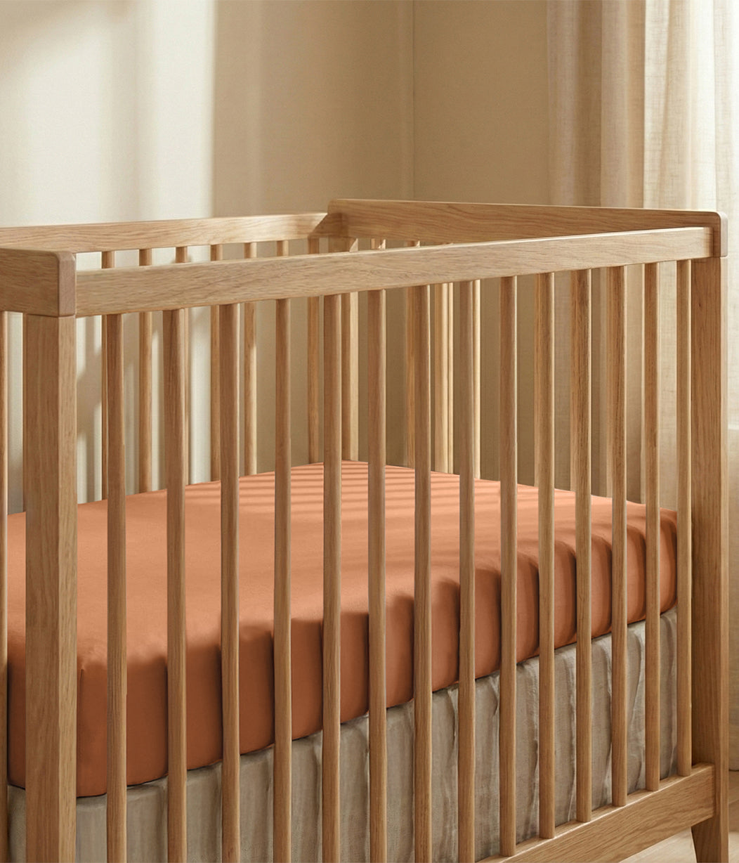 HushDry™ 2-in-1 Waterproof Fitted Crib Sheet Viscose from Bamboo Hazel