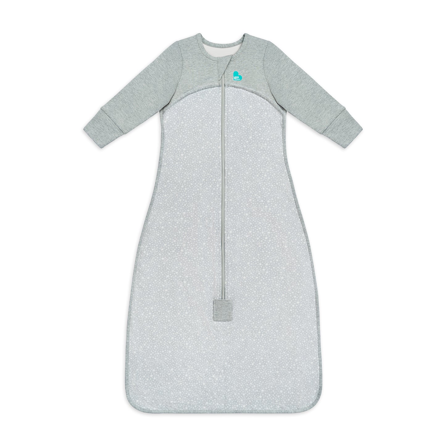 Sleep Bag Long Sleeve 1.0 TOG (68-75°F) Gray Stardust Original Cotton