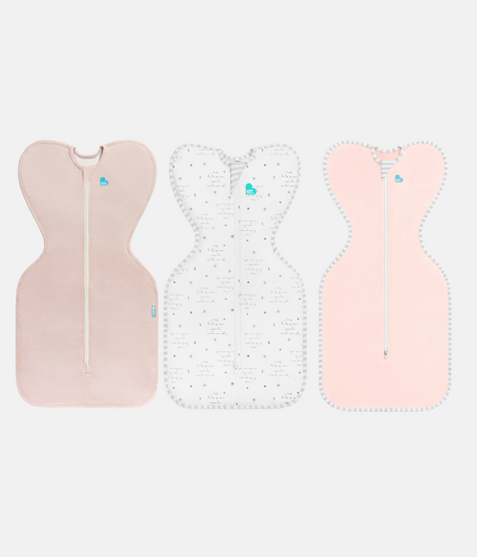 Swaddle Up Starter Bundle 0.2 TOG | White you Are my | Blush | Rose