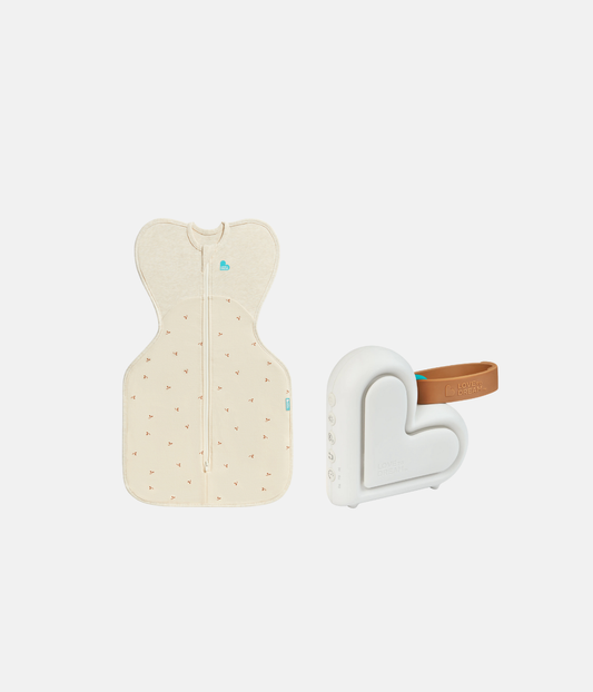 Sleep Machine Swaddle Up Starter Bundle | 1.5 TOG | Oatmeal Twigs