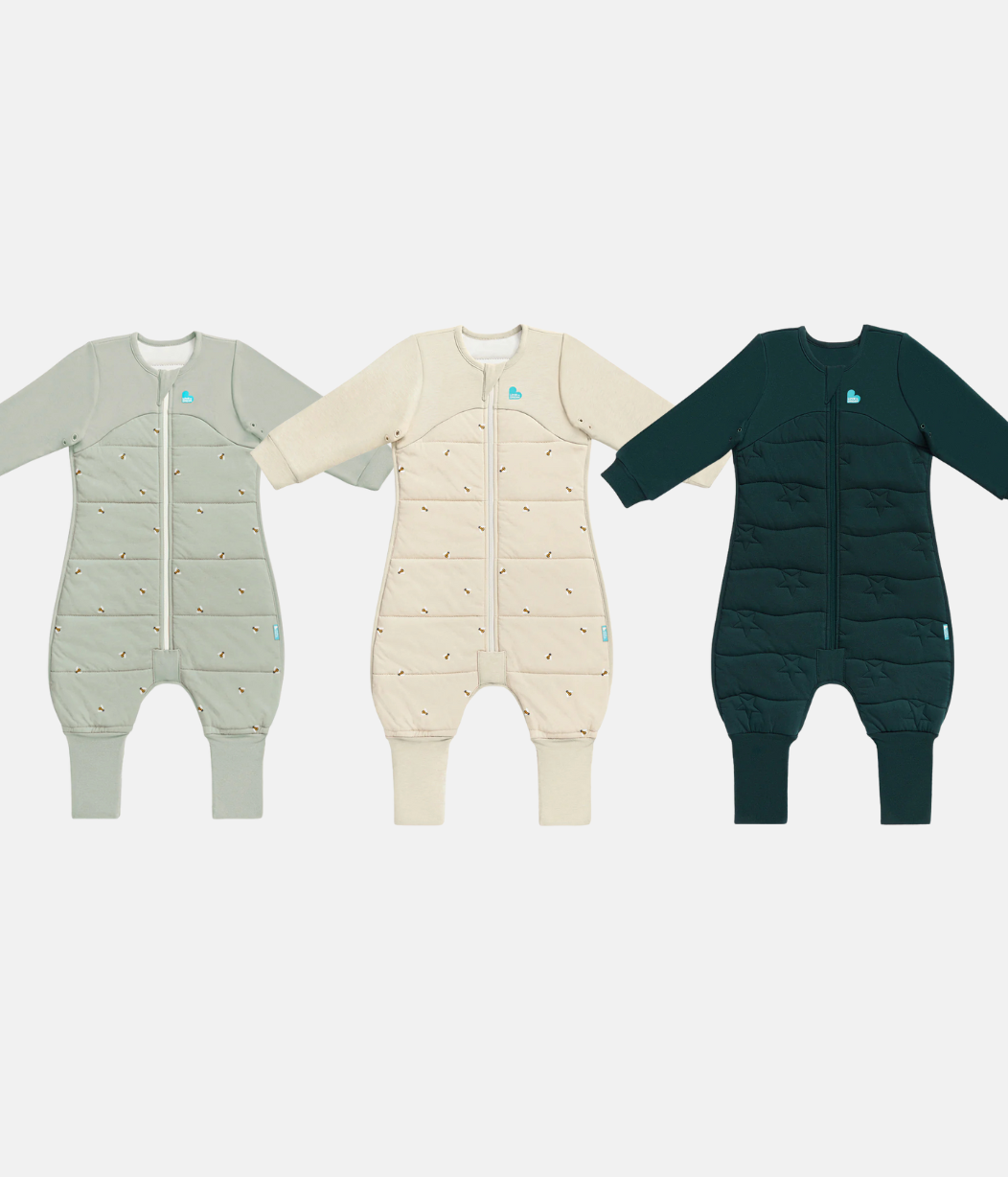 Sleep Suit Bundle 2.5 | 3.5 TOG | Olive Bees | Oat Bees | Forest
